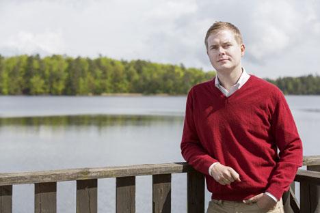 Gustav Fridolin: Tillvaron ställdes på ända när mor blev sjuk