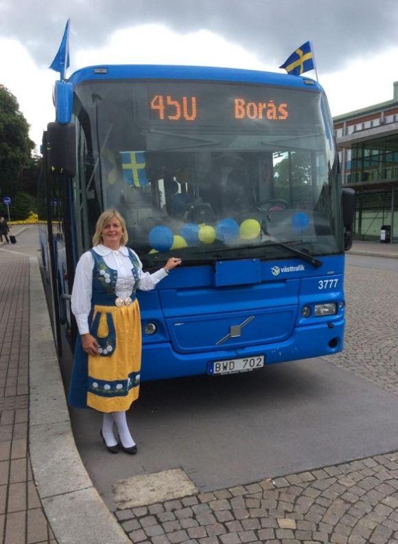 Sveriges bästa busschaufför: Mariette är kandidat nr 1