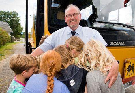 Sveriges bästa busschaufför: Micke är kandidat nr 2