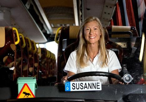 Sveriges bästa busschaufför: Susanne är kandidat nr 3