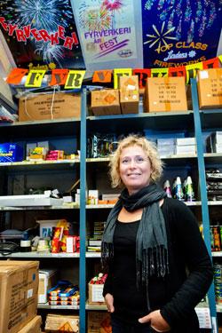 Susanne älskar sina nyårsraketer