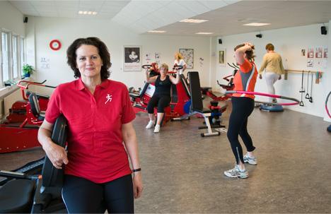 Karin tröttnade på siffror och avtal - startade eget gym!