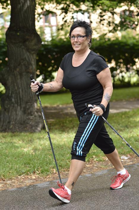 Annette tröttnade på sin övervikt och gick ner 20 kilo