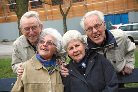 Vi har inte varit ovänner en enda gång på 76 år!