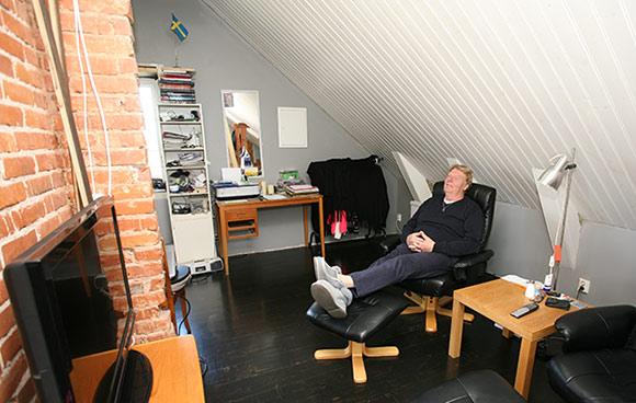 Vi är särbor – i samma hus!