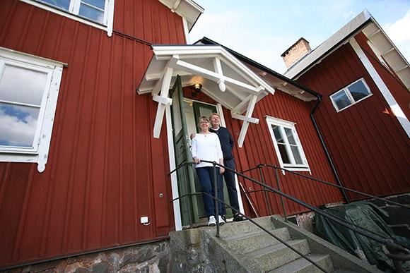 Vi är särbor – i samma hus!