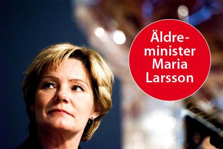 Maria Larsson: Visst kan jag tänka mig att vårda mina föräldrar