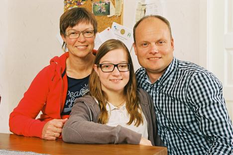 Simstjärnan föddes utan arm och höftleder