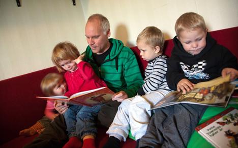 Lämnade industrin och blev dagpappa i stället