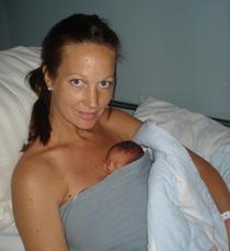 Jag är så tacksam att jag fick chansen att bli mamma igen!