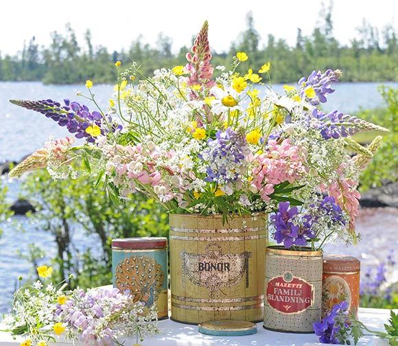 Sju sorters blommor för ljuva drömmar