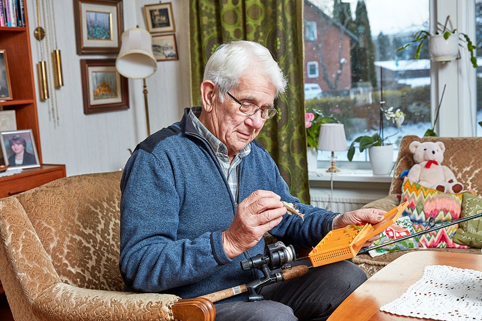 Rolf om ny metod mot gula fläcken: Nu kan jag fiska igen!