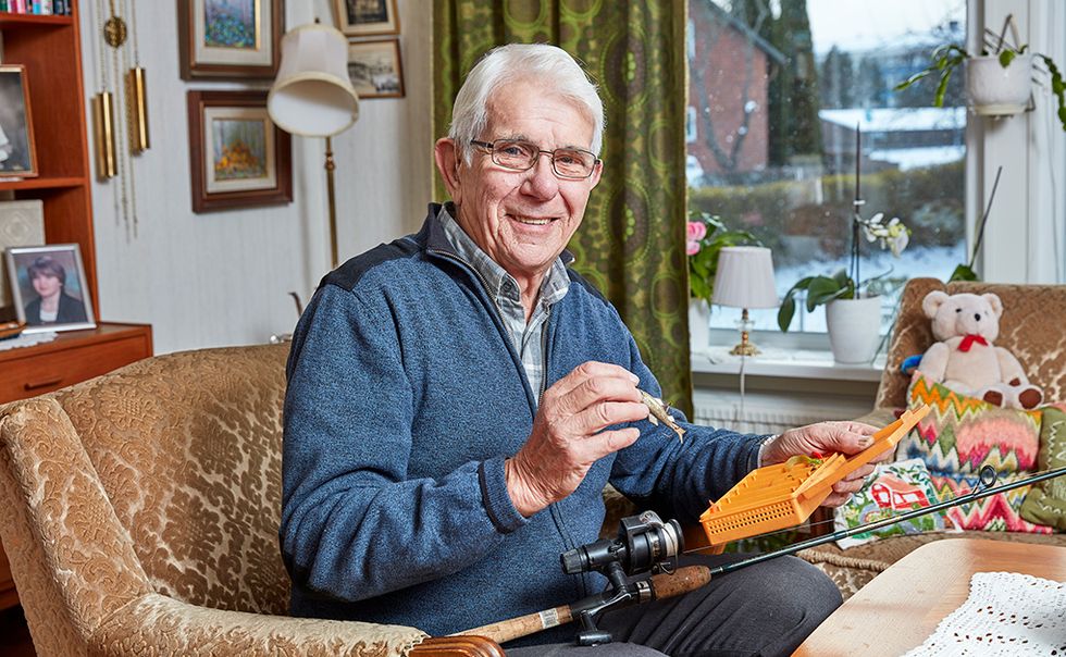 Rolf om ny metod mot gula fläcken: Nu kan jag fiska igen!