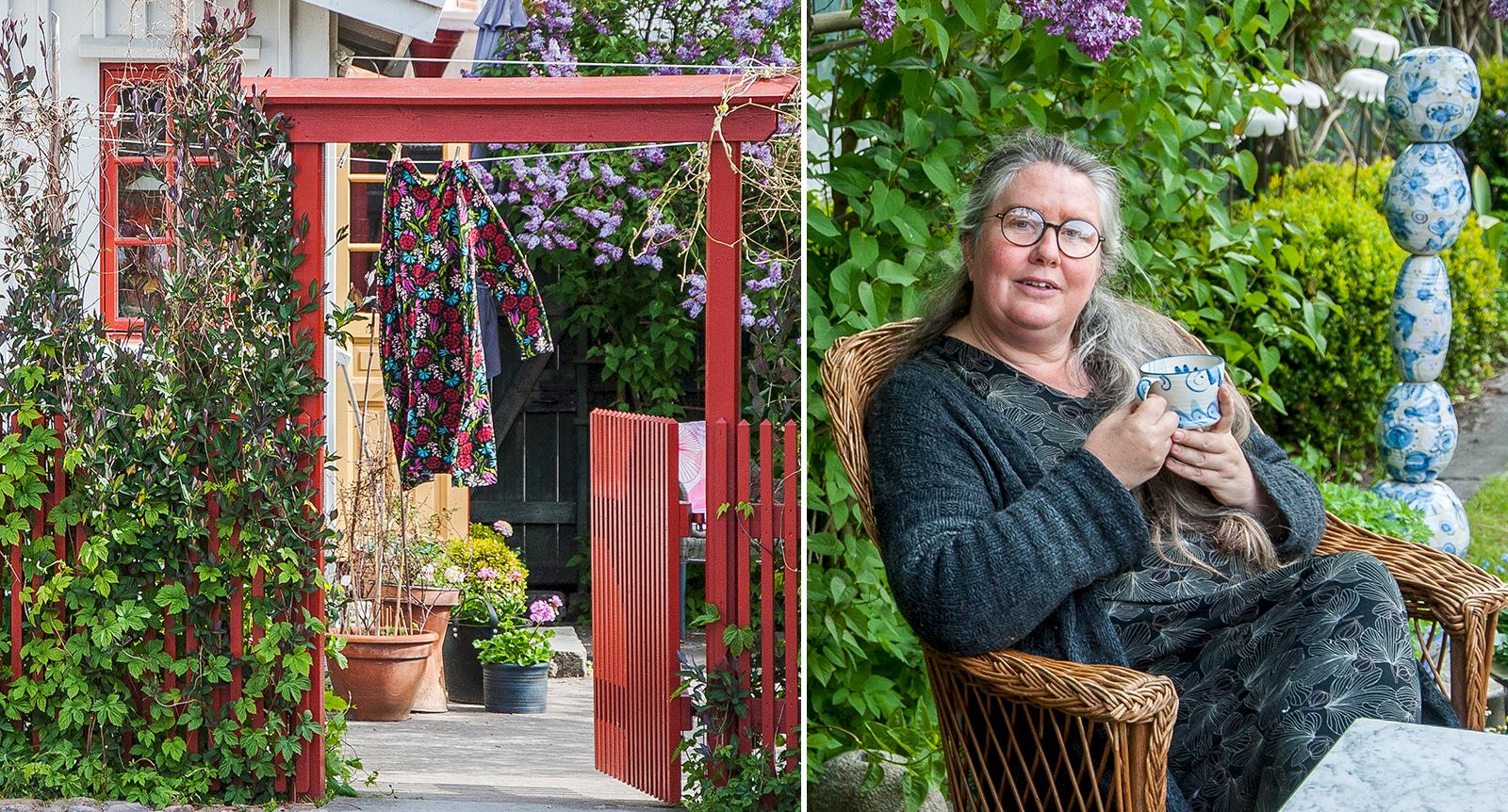 Drömträdgården på 200 kvadrat: Gretas gröna oas mitt i stan