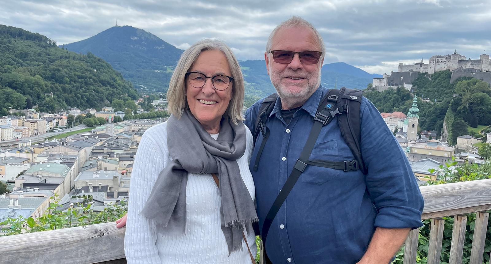 Solveig och Leif åkte på drömresa till Alperna: ”Det har varit underbart”