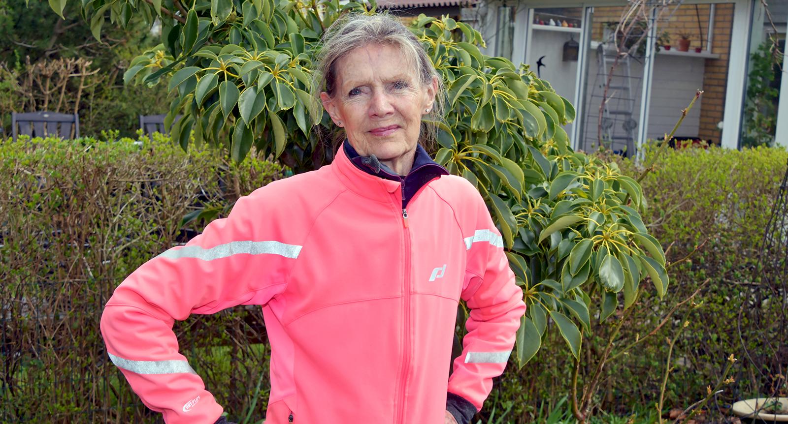 Birgit, 80, springer en mil om dagen: ”Jag är nästan aldrig sjuk”