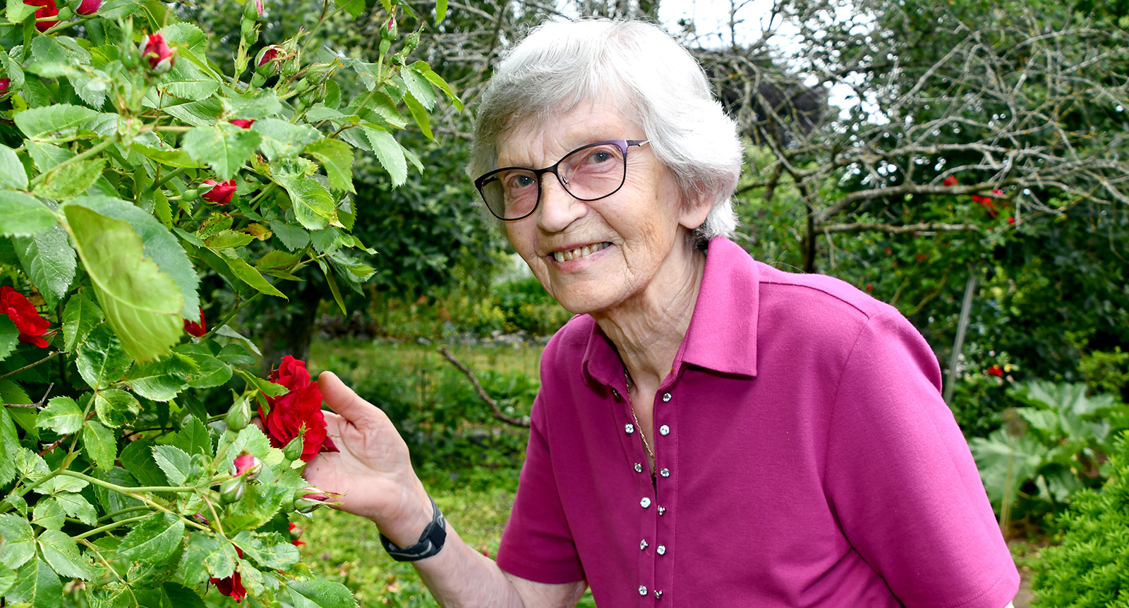 100-åriga Irma gympar varje morgon: ”Det är viktigt att hålla igång”