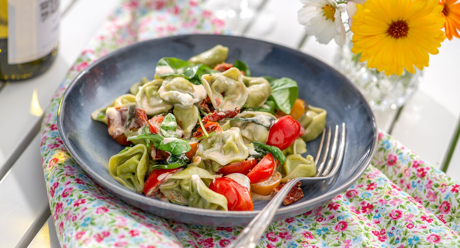 Snabb, lättlagad och krämig tortellini