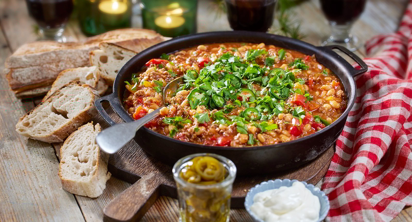 Klassisk chili con carne