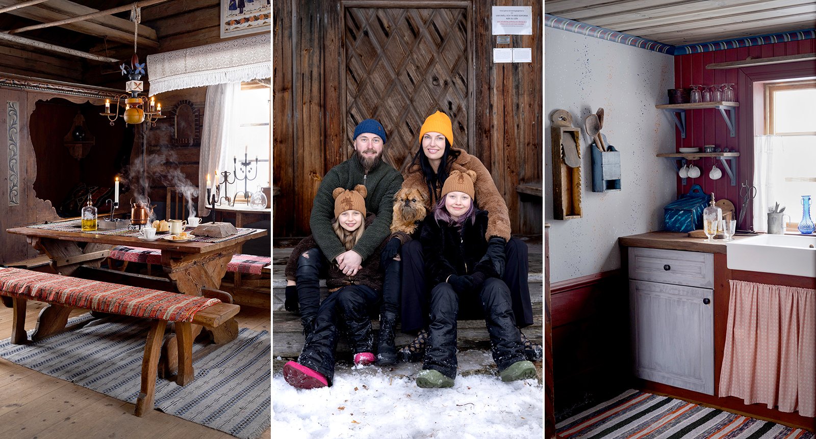 Malin och Tommy klarar sig bra utan el och vatten: ”Det är så här en fäbodstuga ska se ut”