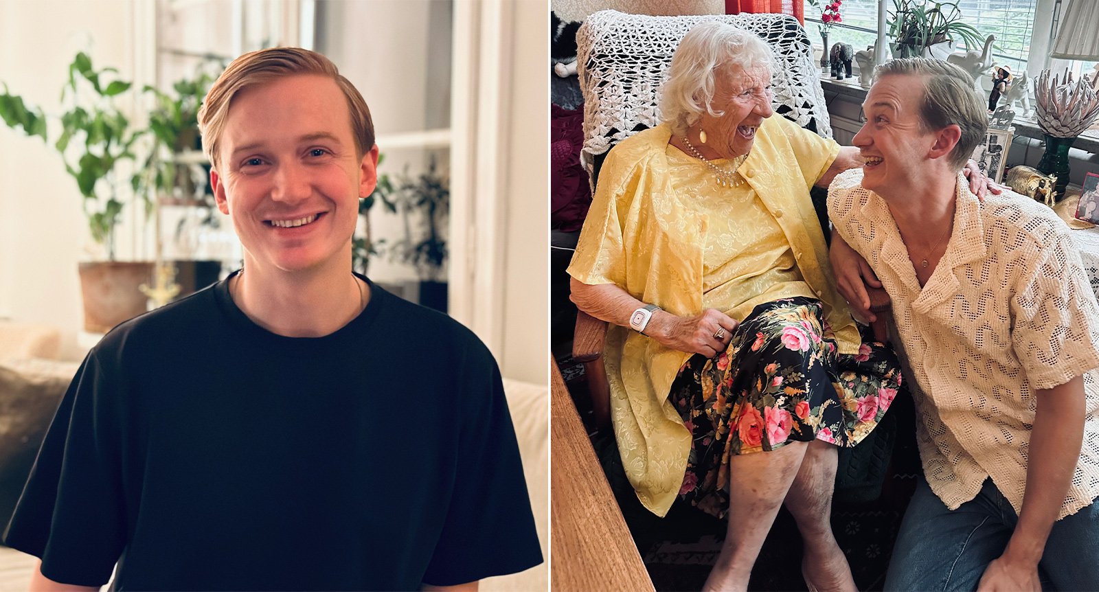 Jonas lämnade mäklarkarriären – poddar med 70-plussare: ”Det är ju de äldre vi ska lära oss av”