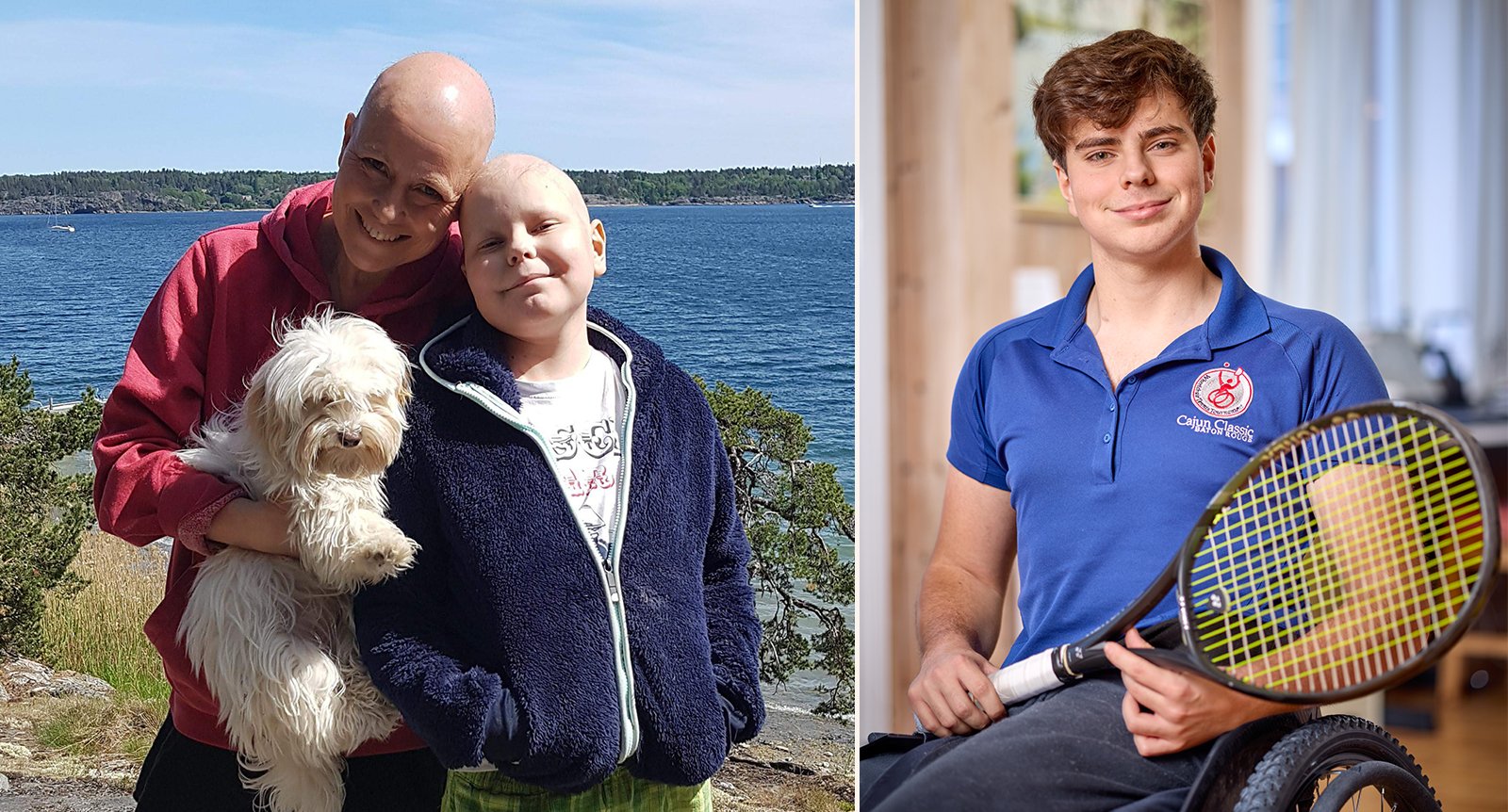 Oscar överlevde cancern men förlorade livsglädjen: ”Tennisen blev min räddning”