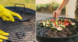 Få rent grillgallret: Tre enkla metoder att prova