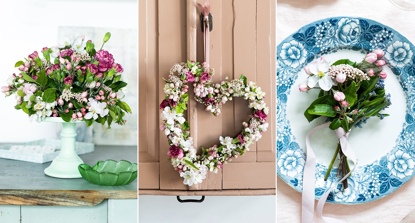 Gör söta blomsterarrangemang av äppelblom: Tips och idéer