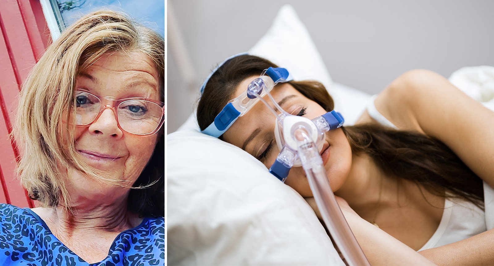 Lena, 67, fick hjälp med sin sömnapné: CPAP-maskinen är min bästa vän