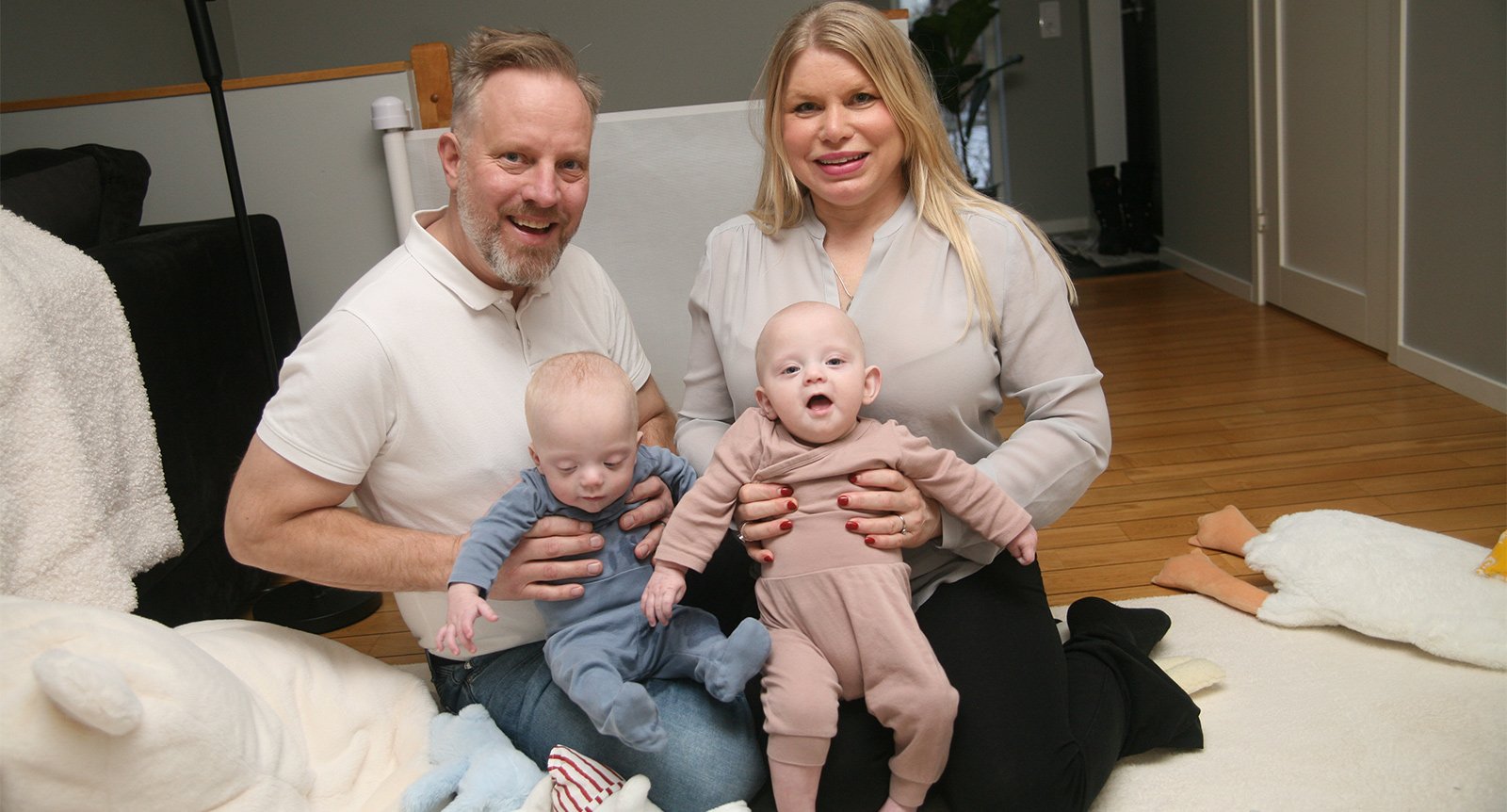 Linda och Anders fick barn vid 49: ”Ett riktigt underverk”
