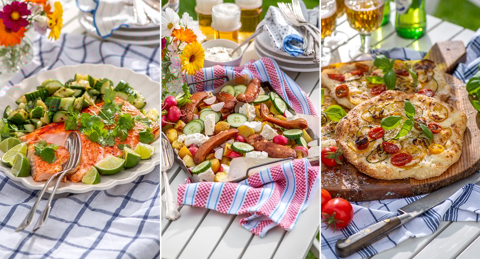 Lättlagad sommarmiddag: 6 goda och enkla recept med få ingredienser
