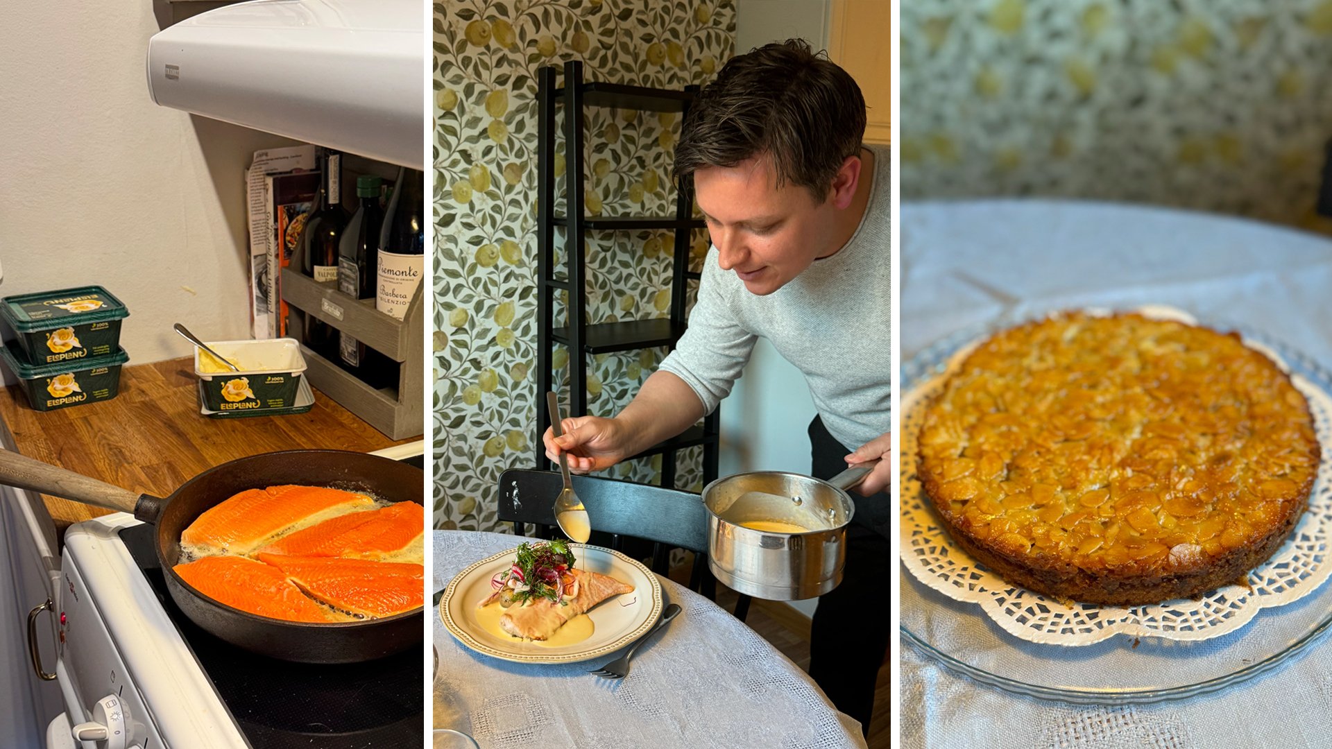 Kockens recept: Lyxig tvårättersmiddag med växtbaserat matfett