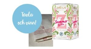 Vinn sommarkaffe och linnehandduk!