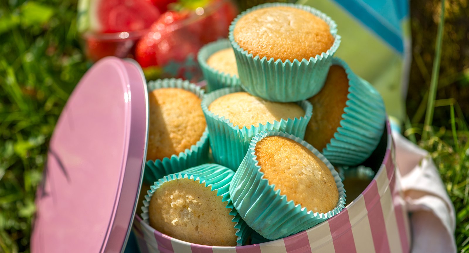 Enkla citronmuffins