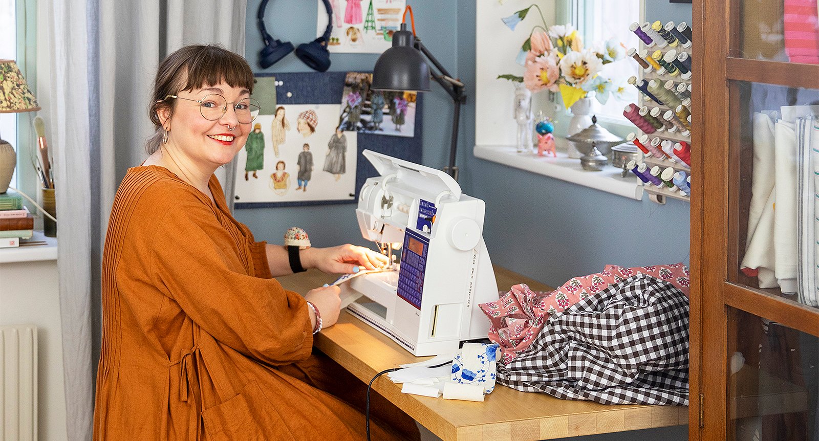 Sömnad och träning dämpade Claras ångest: ”Det var min sista ­utväg”