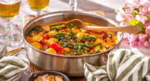 Lättlagad korvgryta med svartkål