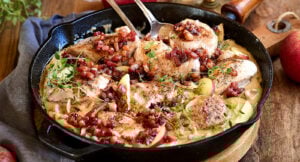 Kycklingpanna med bacon