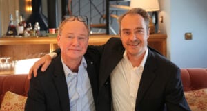 Robert Gustafsson och Jonas Karlsson: ”Vi tittade på solnedgången, åt och var tysta i 58 minuter”