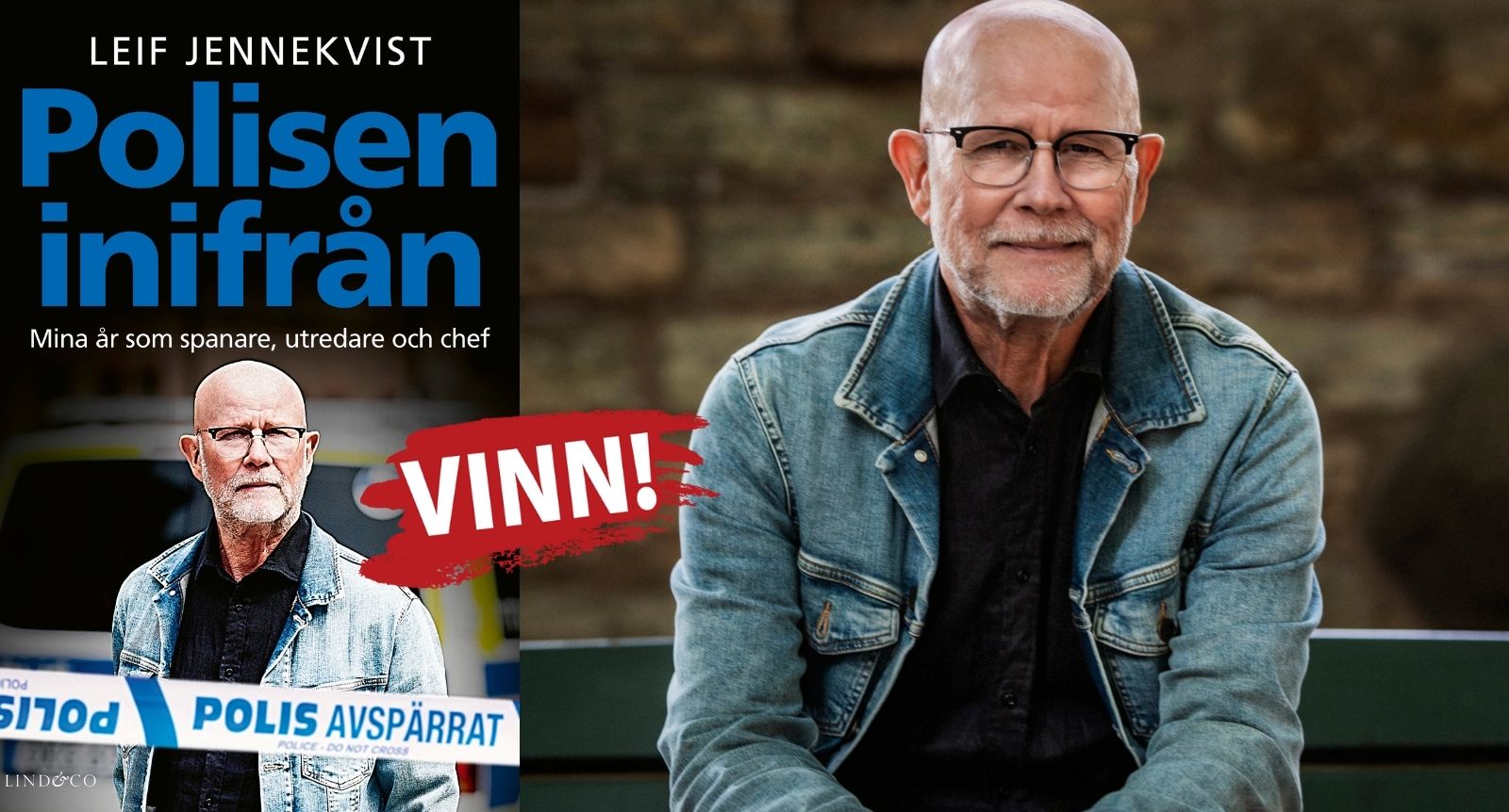 Vinn boken “Polisen inifrån” av Leif Jennekvist