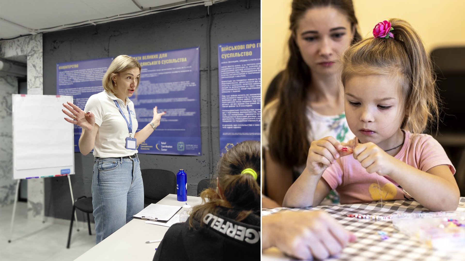 Ukrainska Mariana: “En stark inre kraft kan göra livet meningsfullt”