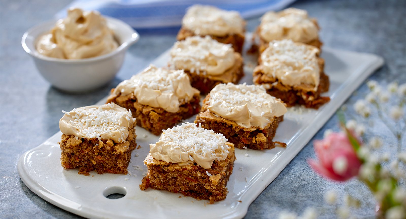 Morotskaka med kolatopping