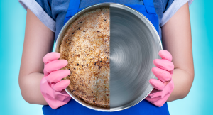 Vidbränd kastrull? Så får du enkelt loss det som bränt fast!