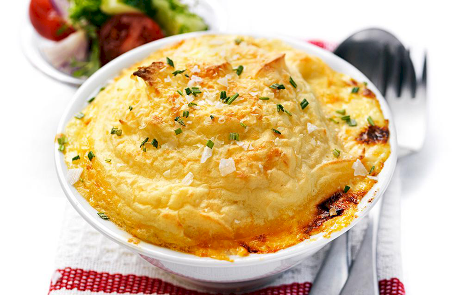 Kycklinggratäng med mostäcke