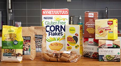 Utbudet av glutenfria produkter i butikerna ökar ständigt. Foto: Peter Knutson