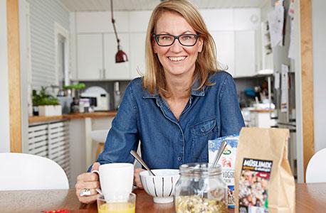 Numera är Åsa Alexandrows frukost helt glutenfri. Foto: Peter Knutson