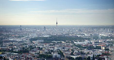 Berlin från oan. Foto: Scanpix