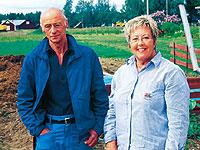 Ulla-Britta och Olle Andersson bor i Pjesker utanför Arvidsjaur i Lappland. Ulla-Britta kommer ursprungligen från Arjeplog medan Olle är västmanlänning.Foto: Susanna Rosén