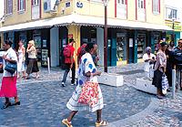 Folkliv i huvudstaden Fort-de-France.Alla fotografier: Yadid Levy