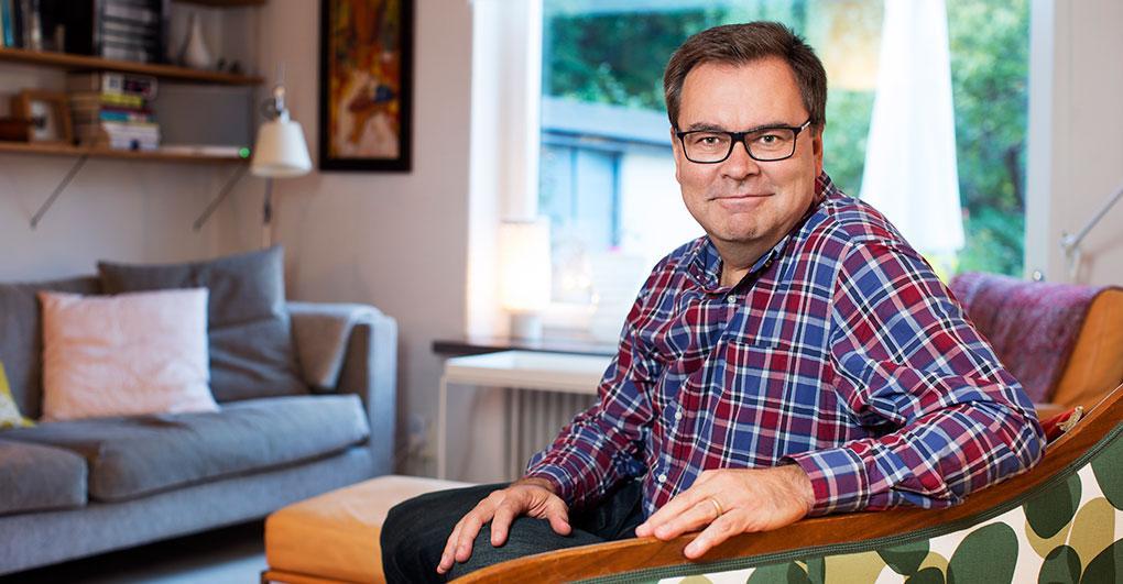 Anders var bara 47 år när han fick diagnosen prostatacancer. Foto: Peter Jönsson