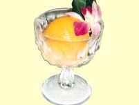 Orange sorbet